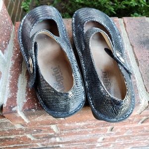 Alegria Shoes - Alegria 37 metallic snake print mary jane Alegria Shoes - Alegria 37 metallic snake print mary jane